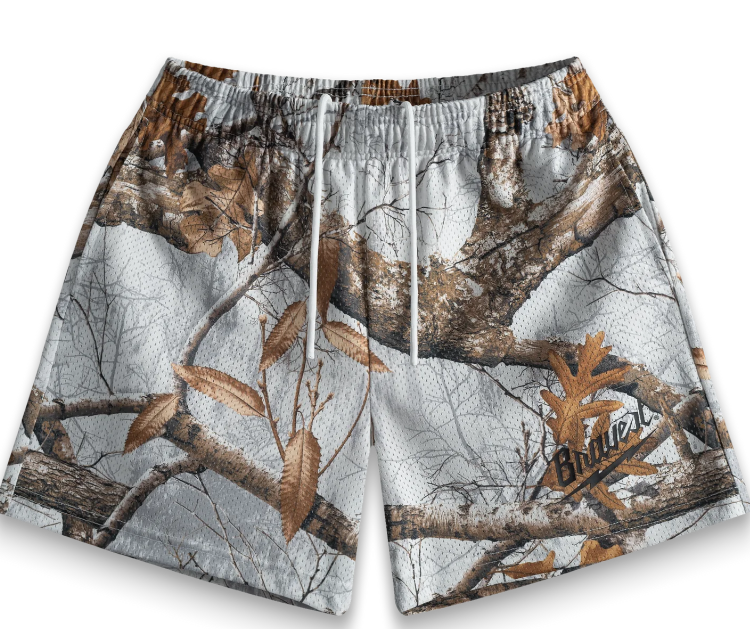 BRAVEST STUDIO SHORTS 'WHITE REALTREE'