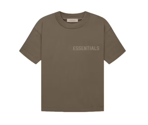 ESSENTIALS TEE "WOOD"