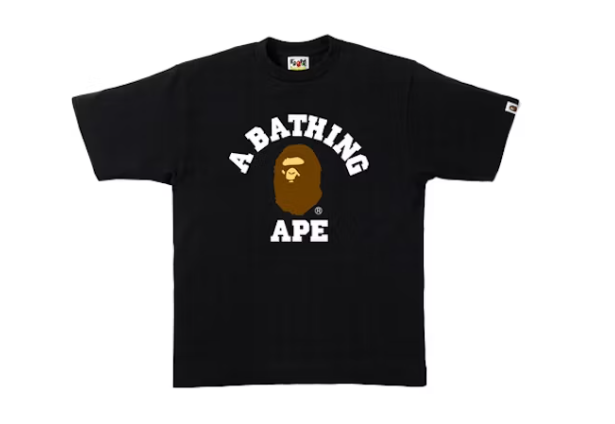 BAPE TEE "COLLEGE"