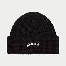 BLACK GODSPEED BEANIE