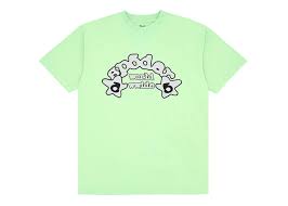 SP5DER WORLDWIDE SLIME GREEN TEE