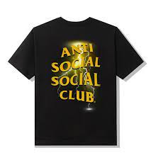 ANTI SOCIAL CLUB TWISTED TEE (YELLOW)