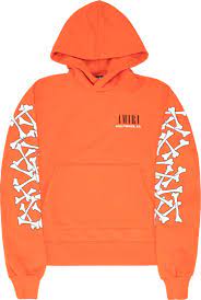 AMIRI BONES HOODIE "ORANGE"